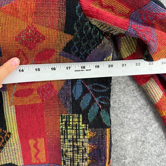 Coldwater Creek Multicolor Patterned Blazer - Picture 3 of 5